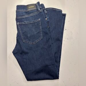Express Women’s Dark Denim Skinny Jeans